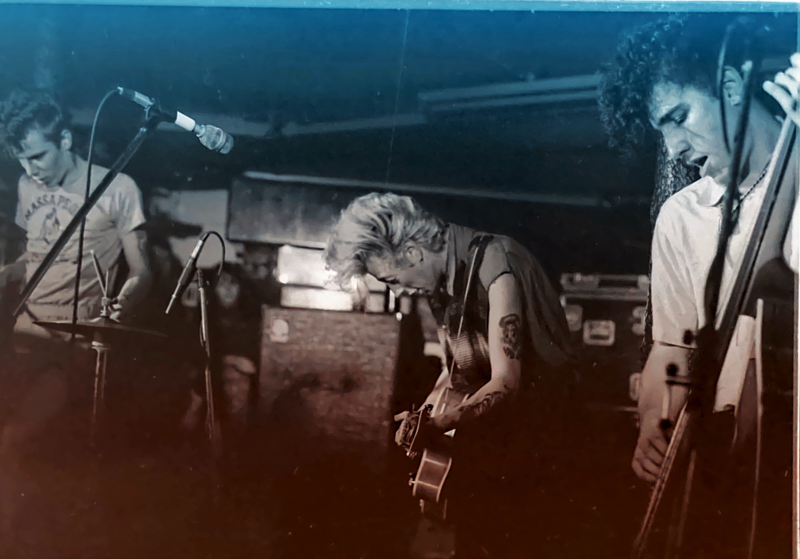 the Stray Cats first London gig at Gossips Soho.